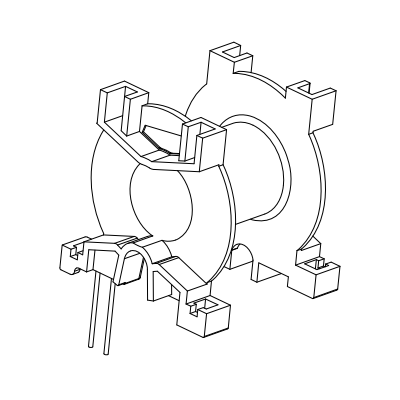 Y-4015 PQ40卧式2PIN