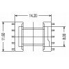 Y-S1302-2 EPC13卧式5+5  L PIN